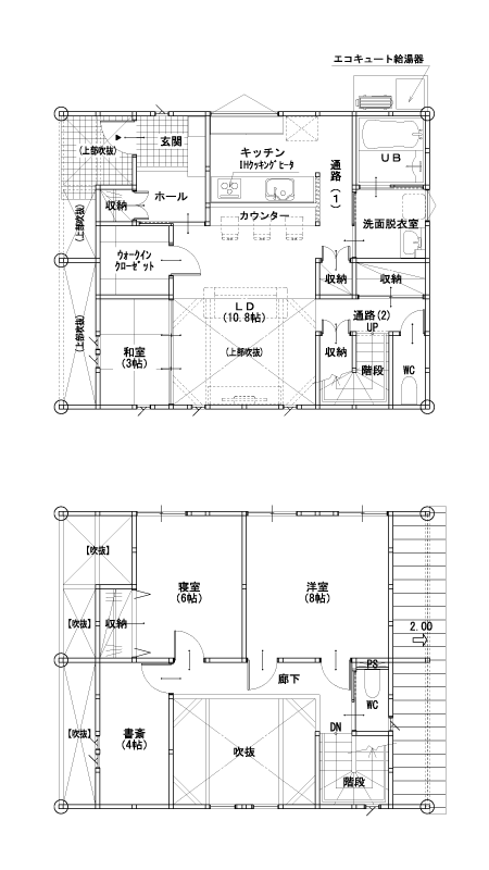 K様邸の間取り